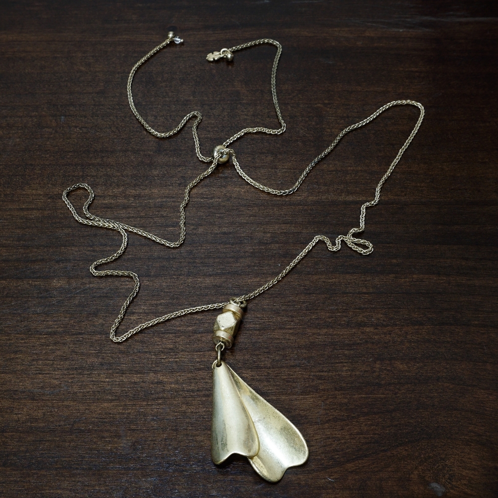 Lucky Brand Gold Toned Cinch Necklace